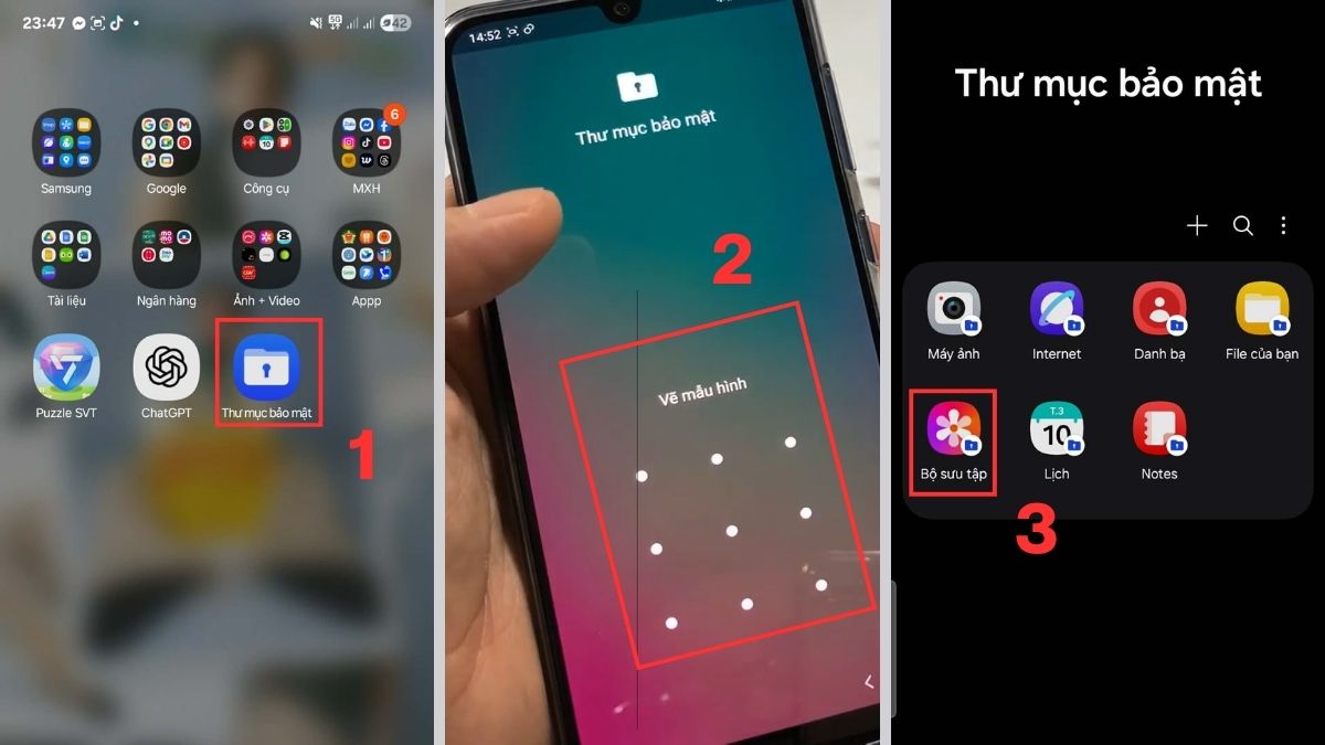 Cách mở album ẩn trên Samsung trong Thư mục bảo mật