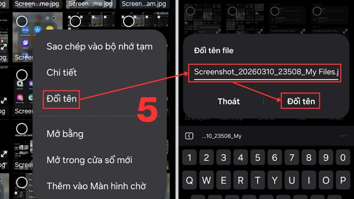Cách mở album ẩn trên Samsung trong File của bạn bước 5