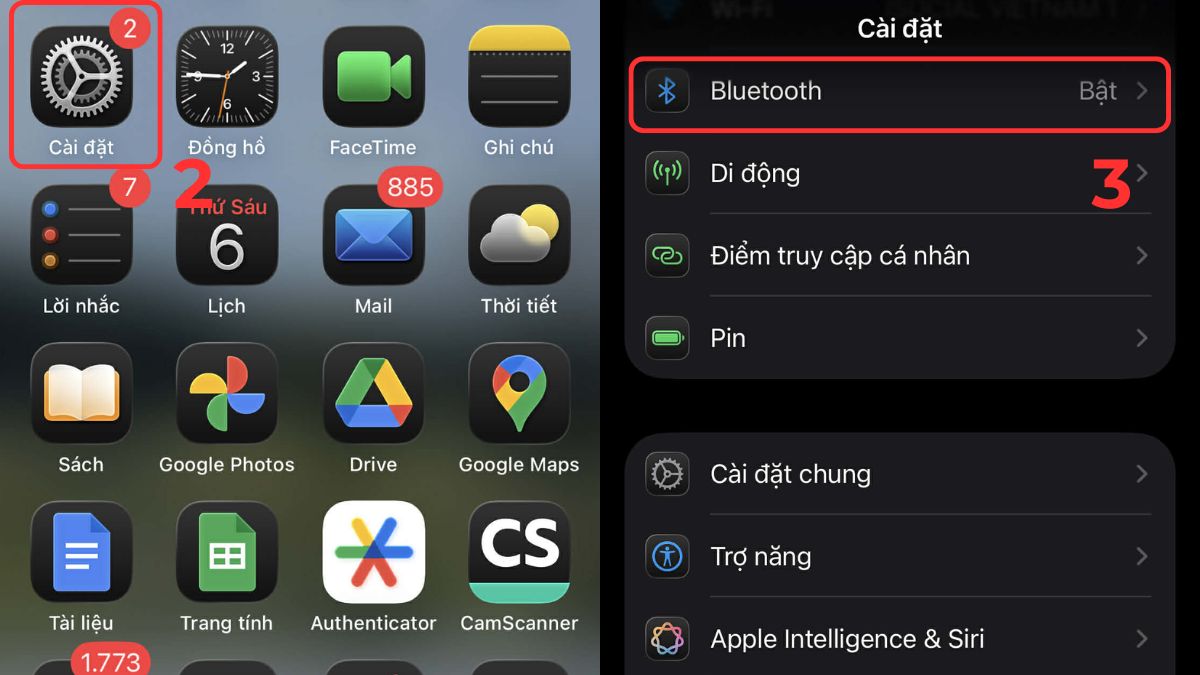 Xử lý lỗi sau khi áp dụng cách reset Airpods bước 2