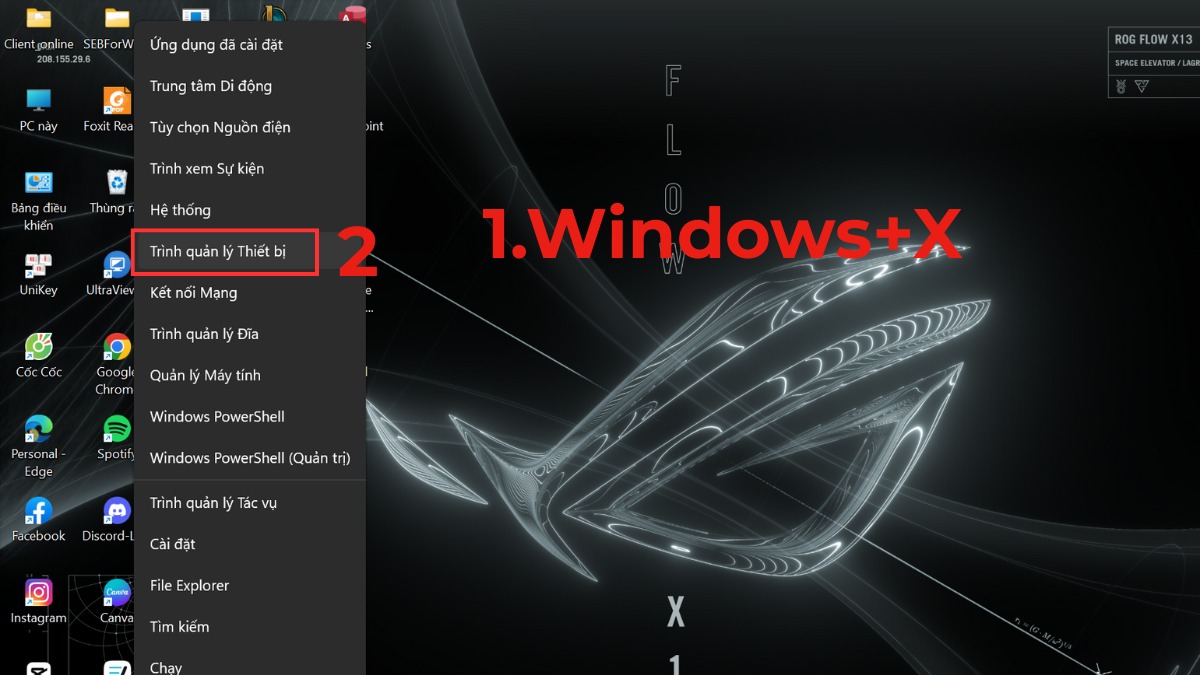 Cách reset chuột không dây - Cập nhật Driver chuột bước 1