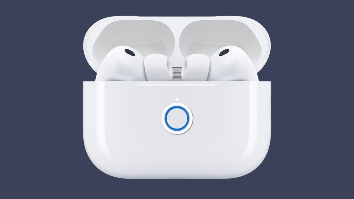 Cách sạc AirPods bằng cáp Lightning hoặc USB - C bước 1