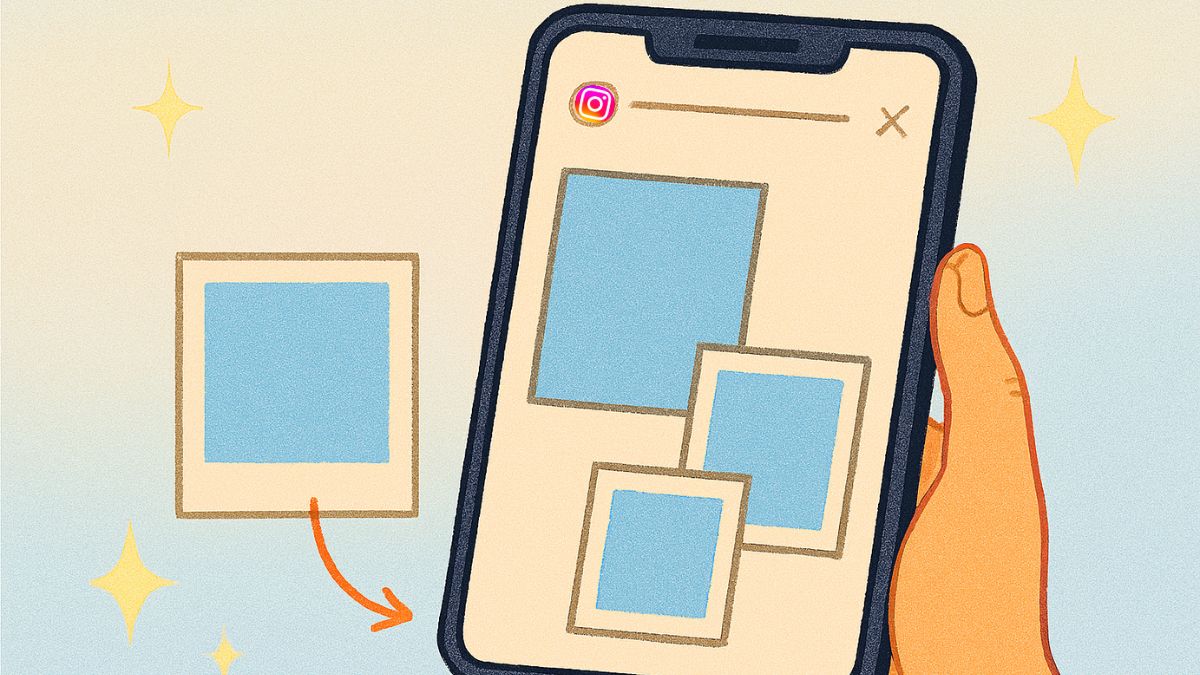 Cách sắp xếp bố cục ảnh trên Story Instagram - Dùng bảng màu đồng nhất