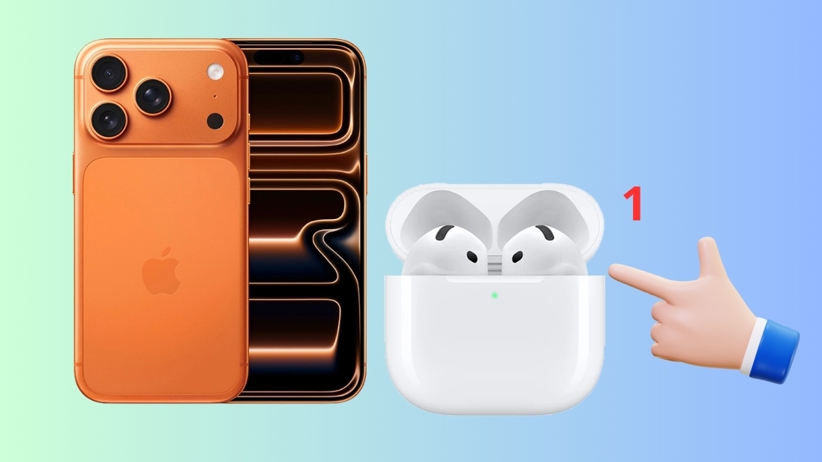 Cách sử dụng AirPods kết nối với iPhone, iPad bước 1