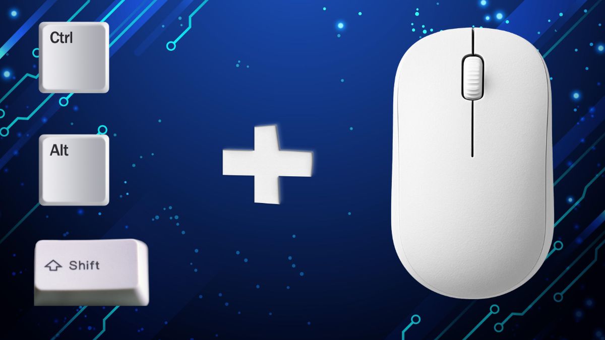 Cách sử dụng chuột máy tính - Dùng phím tắt kết hợp