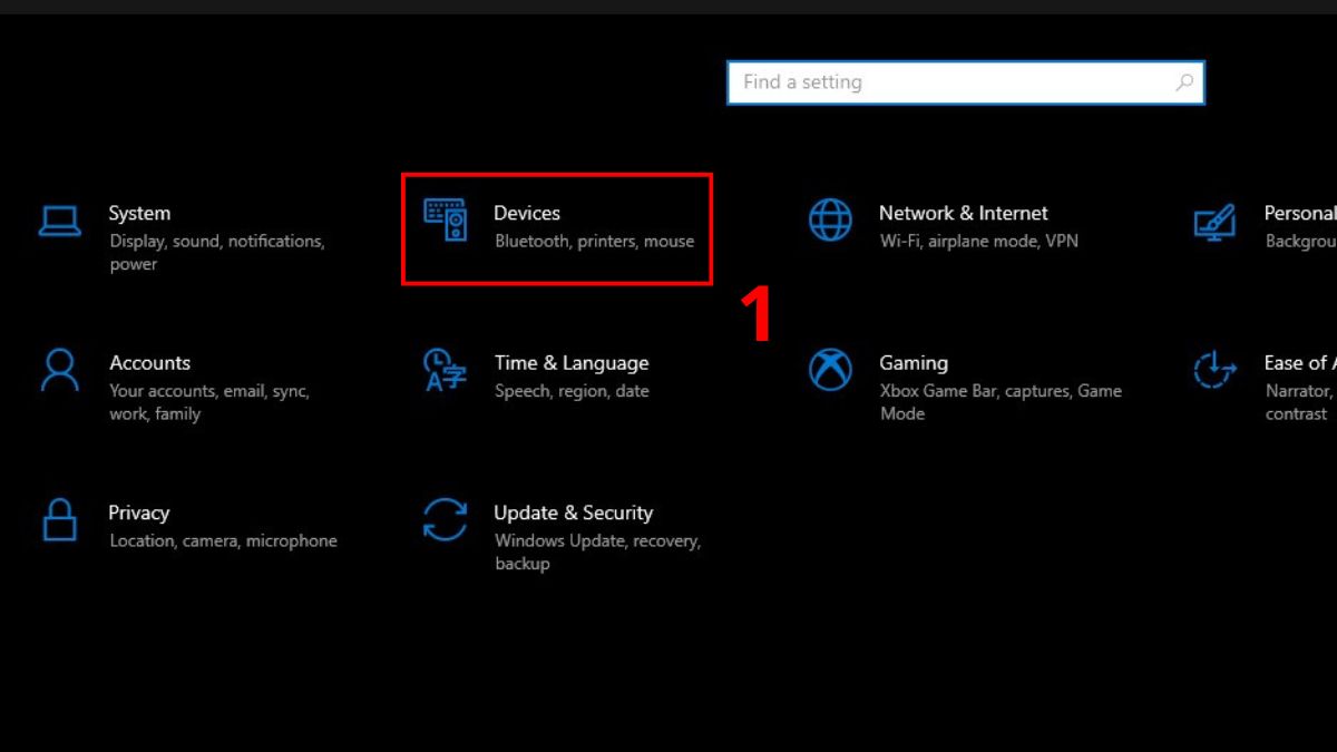 Cách sử dụng chuột máy tính - Tùy chỉnh tốc độ cuộn chuột bước 1