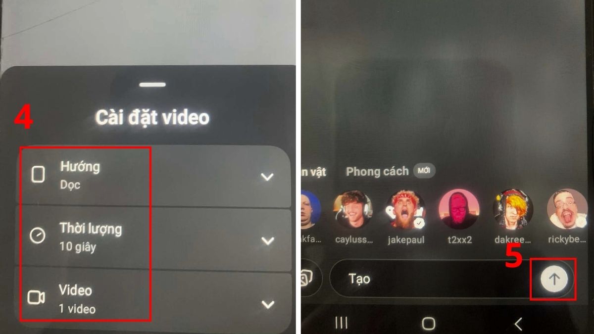 Cách sử dụng Sora Chatgpt tạo video bước 4, 5