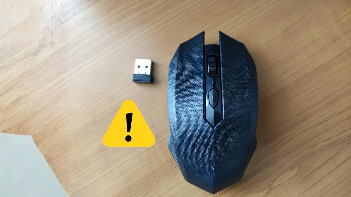 Nguyên nhân chuột không dây không sáng đèn - Đầu thu Bluetooth bị lỗi