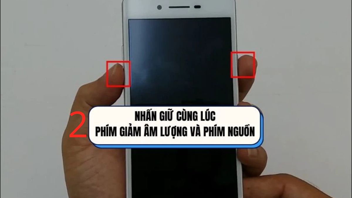 Cách sửa điện thoại OPPO không lên màn hình - Reset điện thoại bước 2