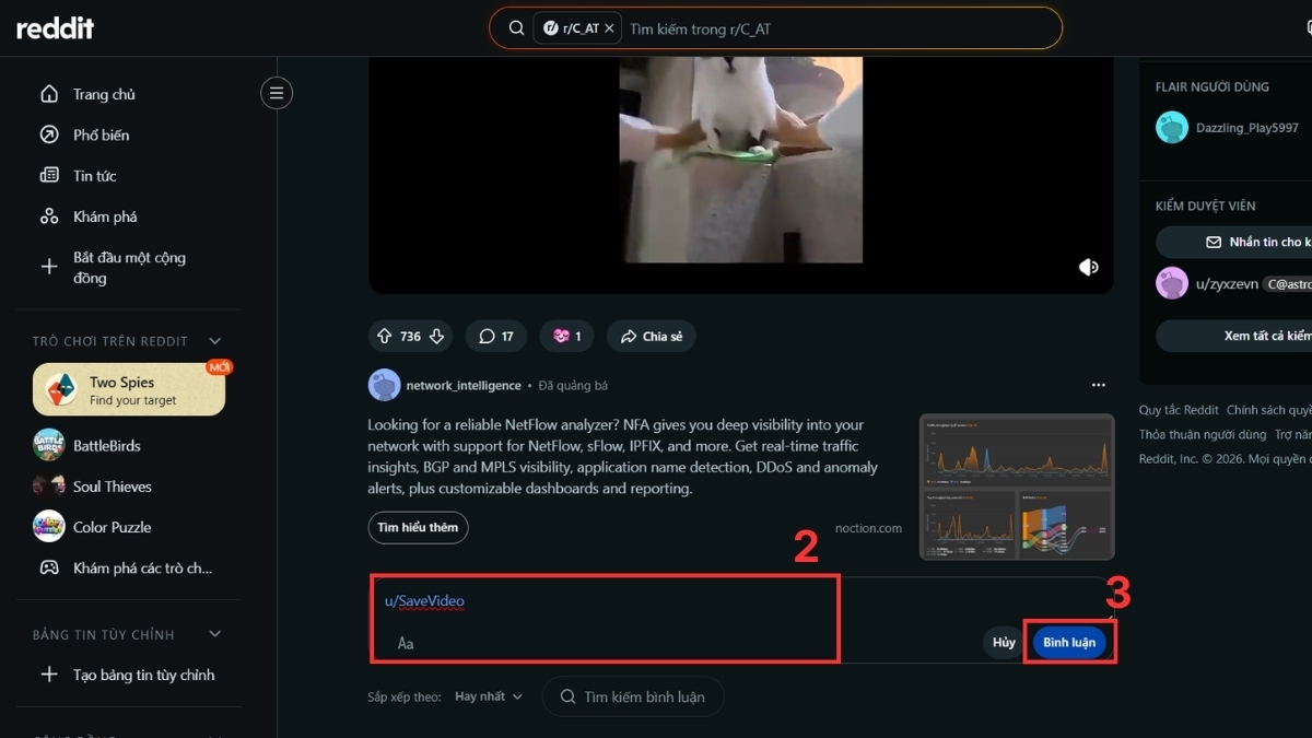 Cách tải video trên Reddit bằng Bot Reddit bước 2