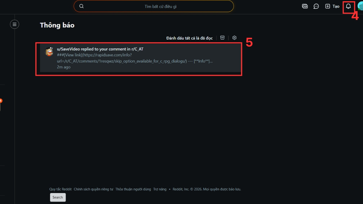 Cách tải video trên Reddit bằng Bot Reddit bước 3