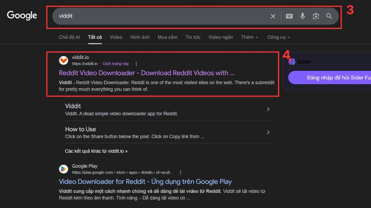 Cách tải video trên Reddit bằng công cụ trực tuyến bước 2