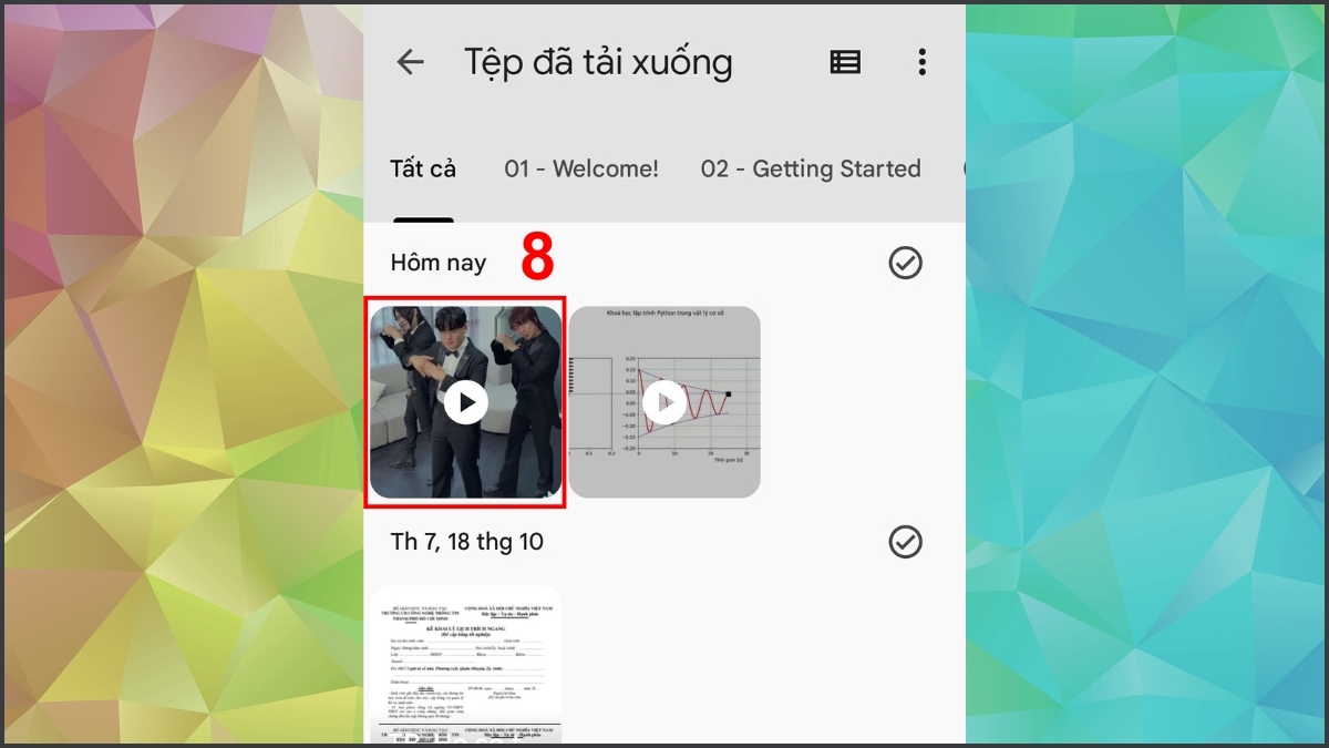 Cách tải video từ Comment Facebook về điện thoại bước 8