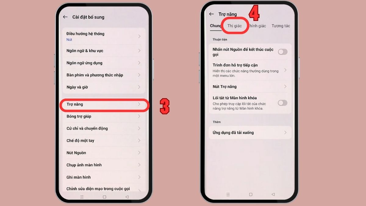 Cách tắt chạm 3 lần phóng to màn hình OPPO bước 2