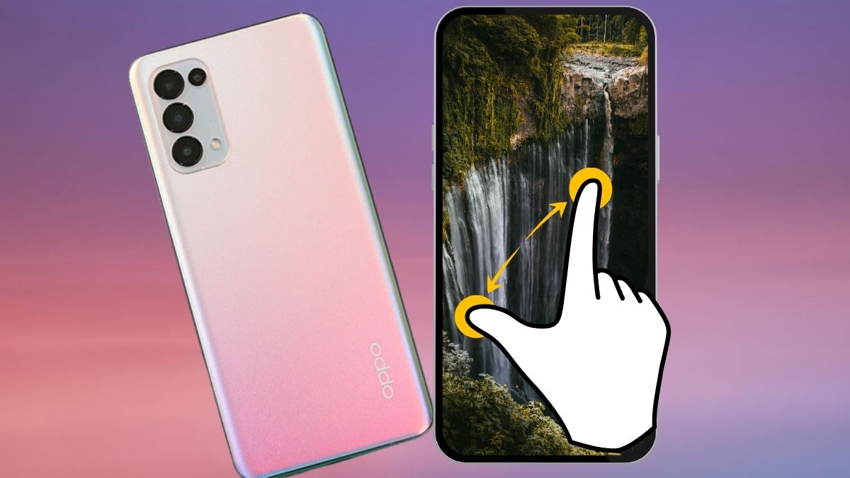 Phóng to màn hình cực dễ bằng cử chỉ 2 ngón tay