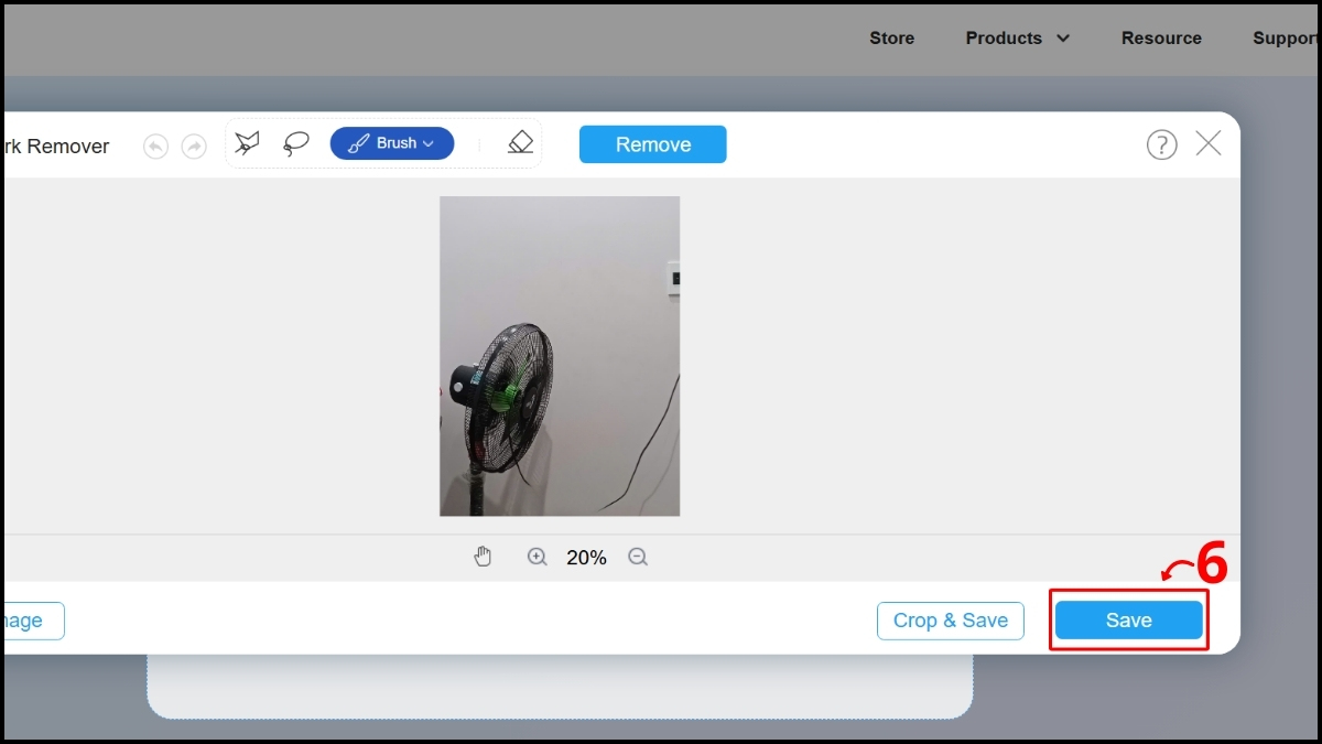 Cách tắt logo OPPO khi chụp ảnh - Xóa logo online bước 3