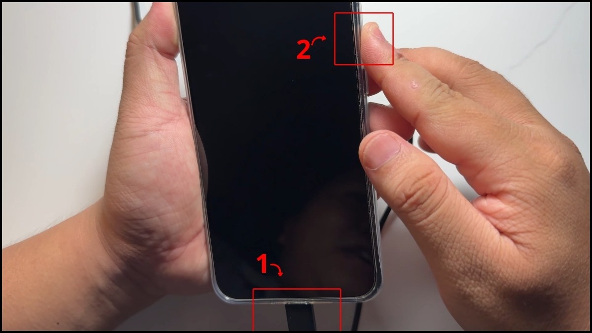 Cách mở nguồn OPPO không cần nút nguồn bước 1