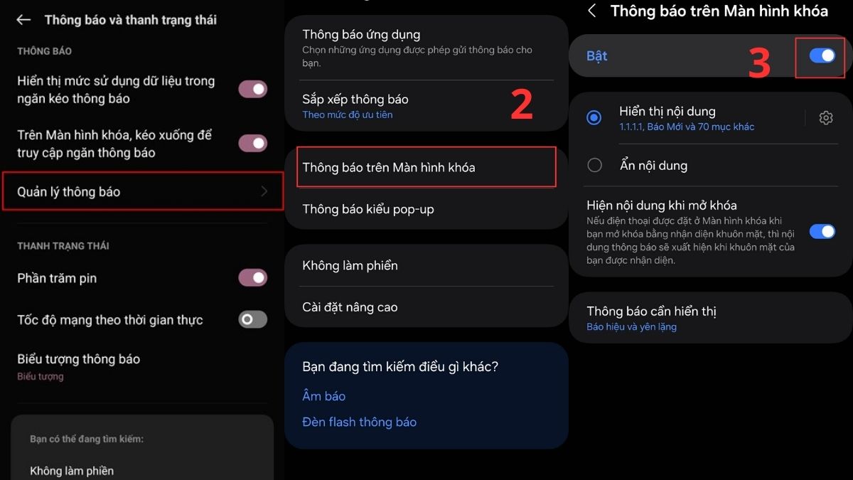 Cách tắt thông báo trên điện thoại OPPO - Tắt từng loại thông báo