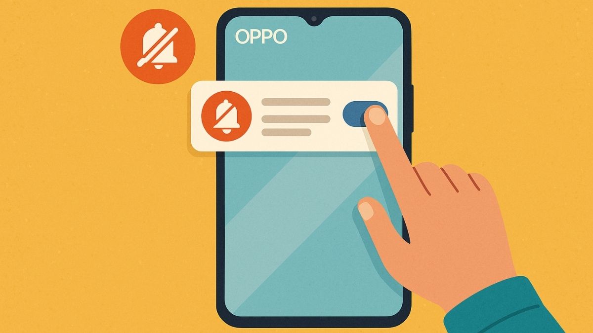 Cách tắt thông báo trên điện thoại OPPO đơn giản