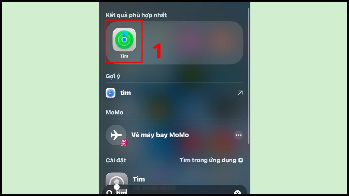 Cách tìm AirPods bị mất cả hộp bước 1