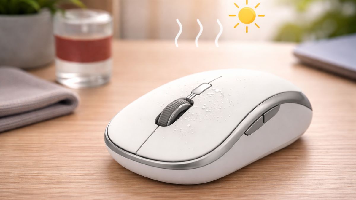 Cách vệ sinh chuột máy tính - Để con lăn khô tự nhiên