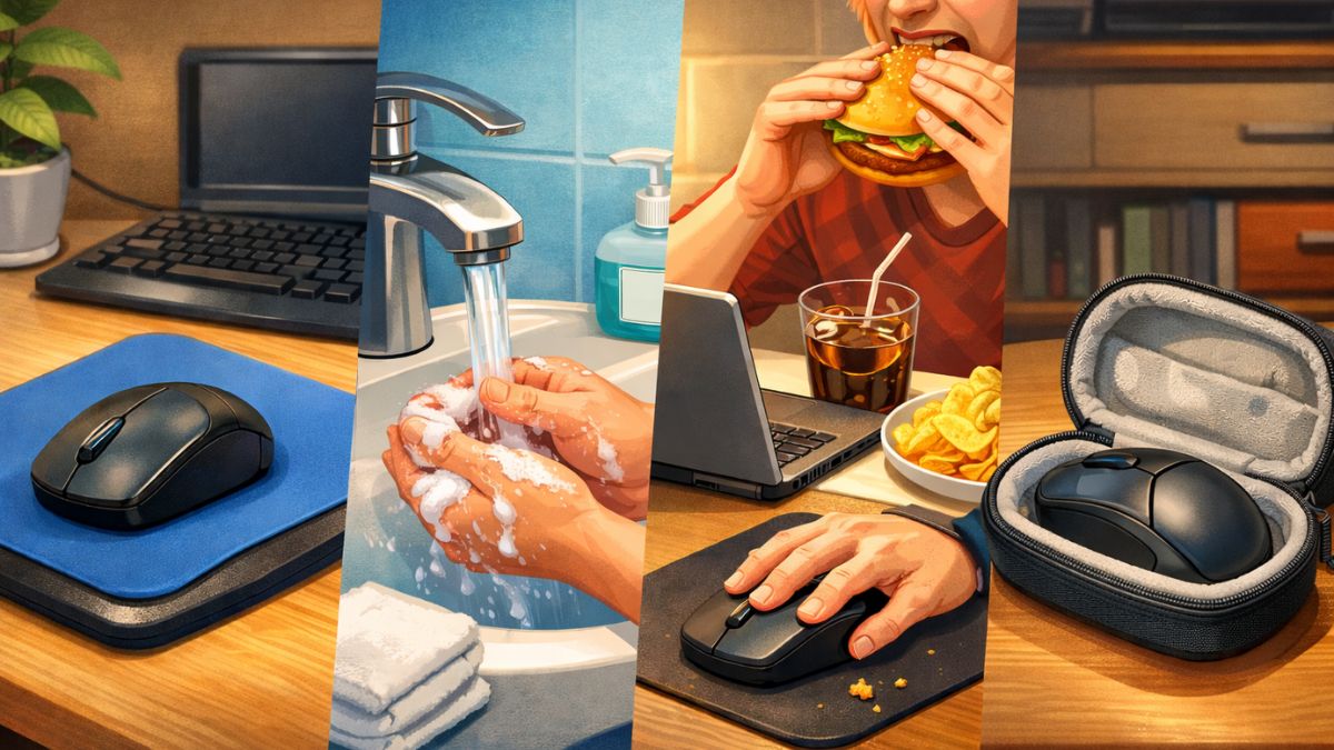 Cách vệ sinh chuột máy tính sạch sẽ lâu dài