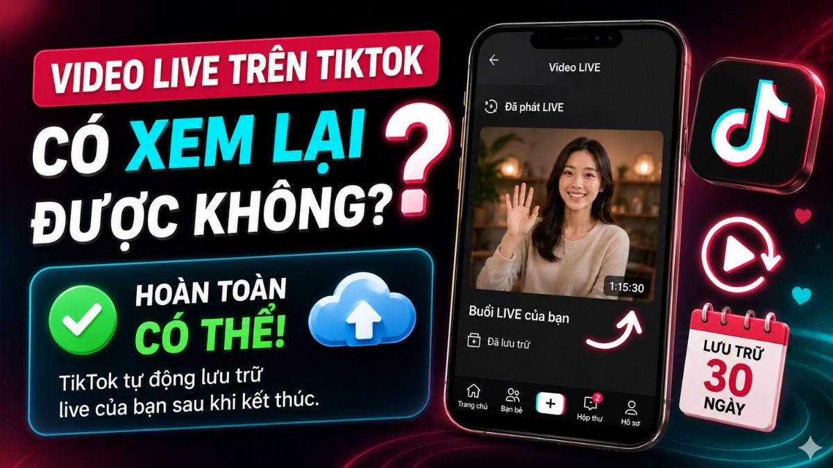 Cách xem lại live trên TikTok có khả thi không?