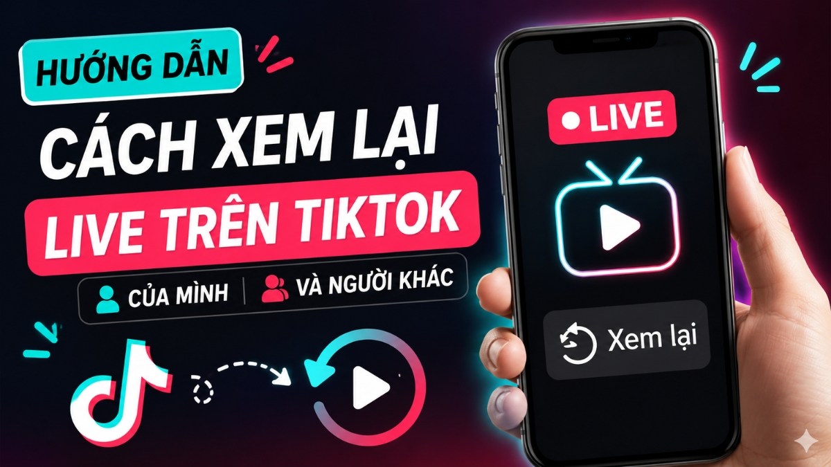 Hướng dẫn cách xem lại live trên TikTok của mình và người khác