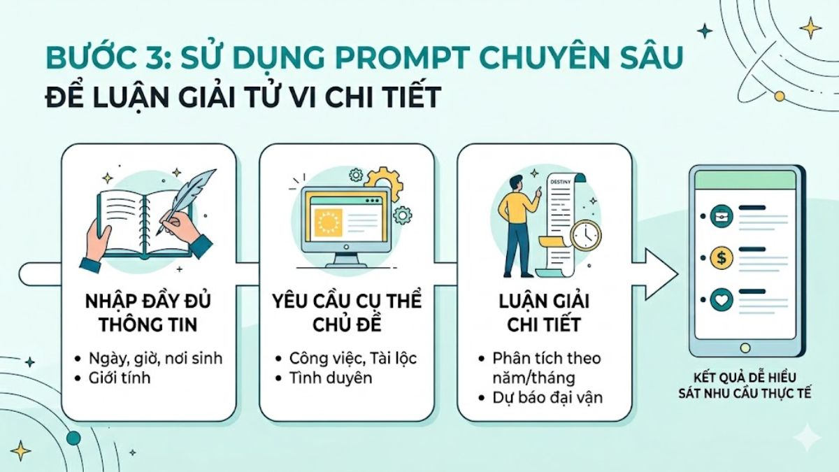 Cách xem tử vi bằng ChatGPT bước 3