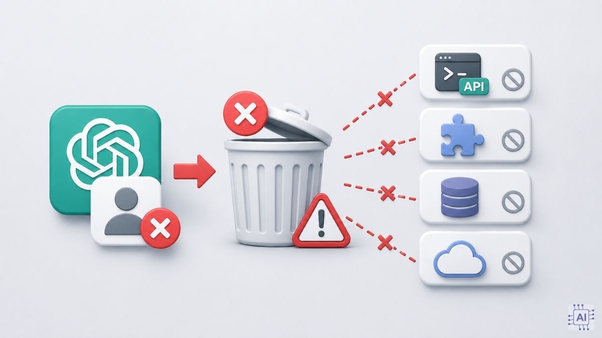 Cách xóa tài khoản ChatGPT và ảnh hưởng sau khi xóa