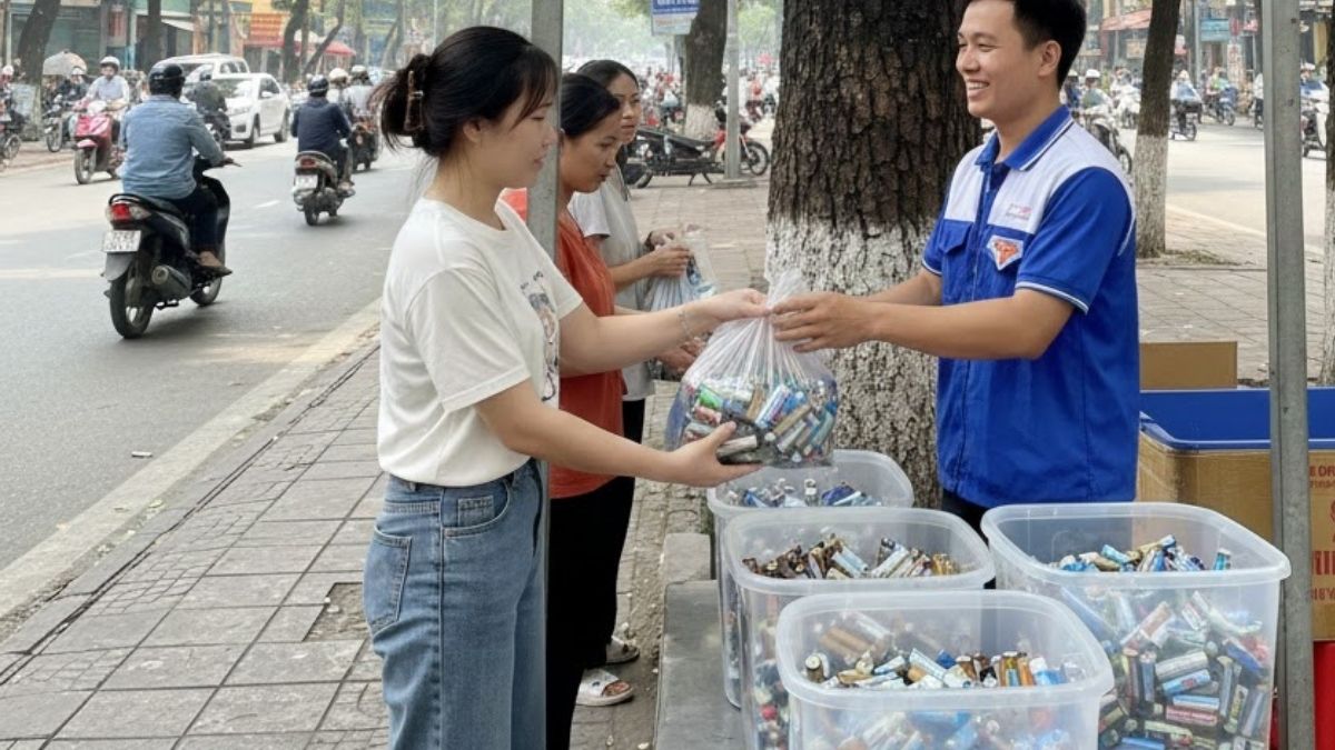 Cách xử lý pin đã qua sử dụng - Điểm thu gom pin cũ tại Hà Nội