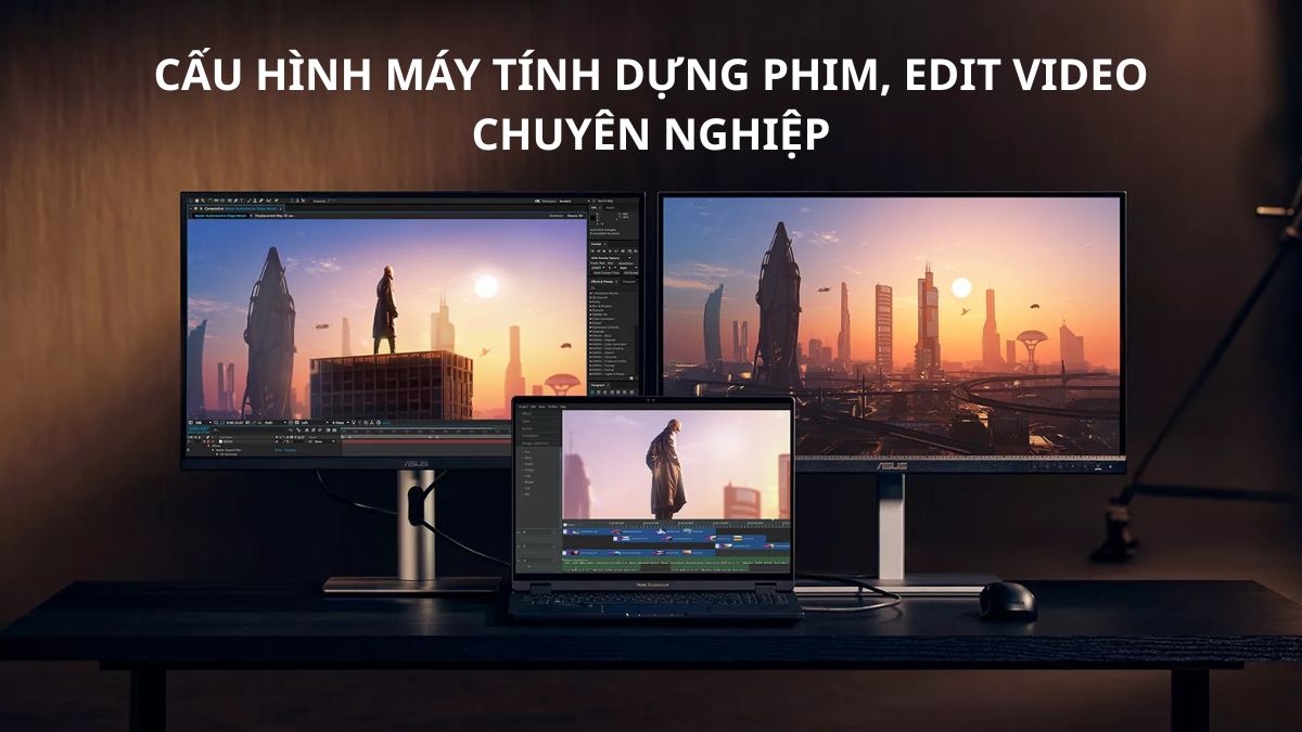 Cấu hình máy tính dựng phim chuyên nghiệp