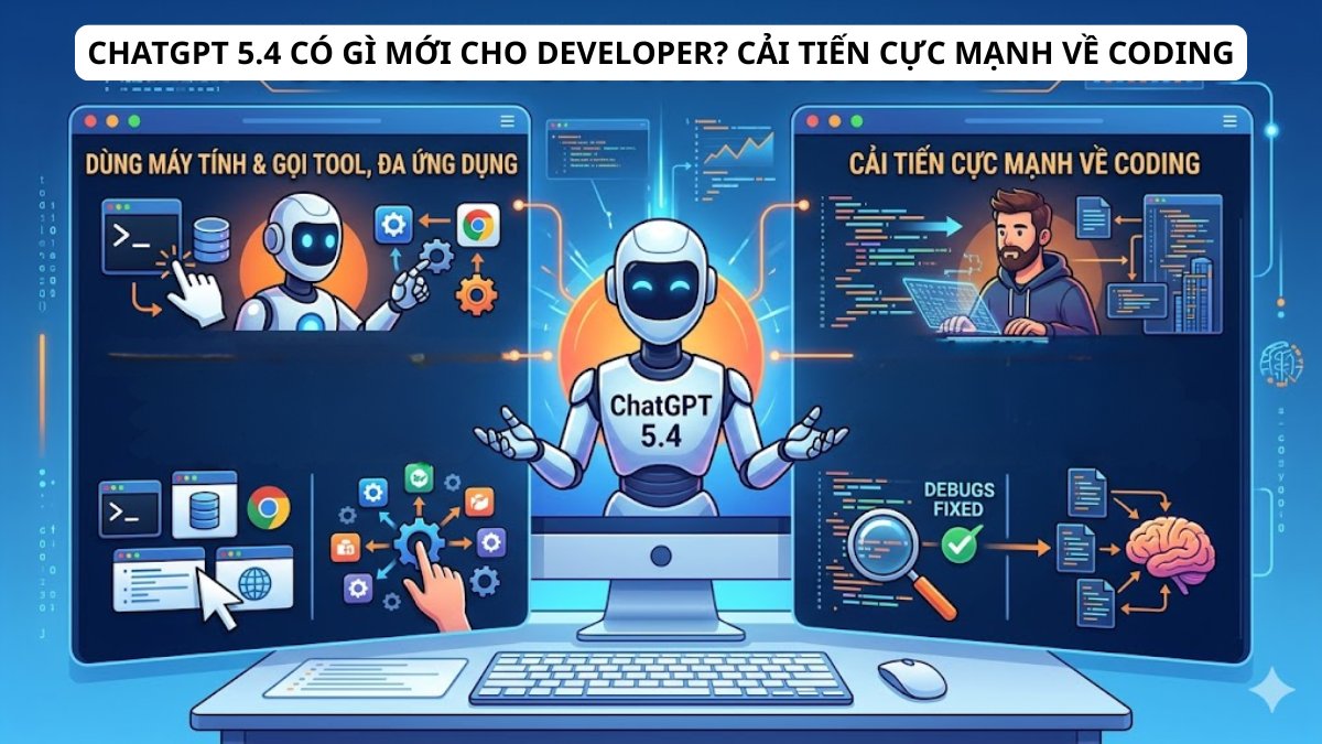 ChatGPT 5.4 có gì mới cho developer?