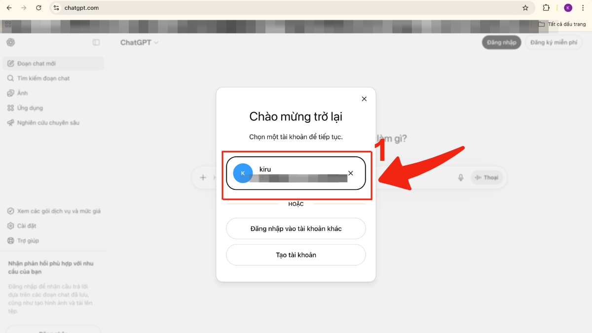 ChatGPT 5.4 có gì mới? Cách đăng ký bước 1