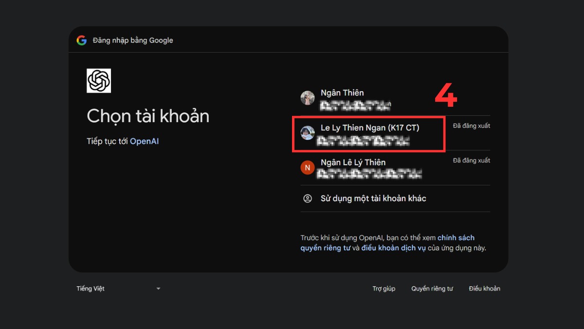 Cách đăng ký ChatGPT 5.0 miễn phí bước 2-2