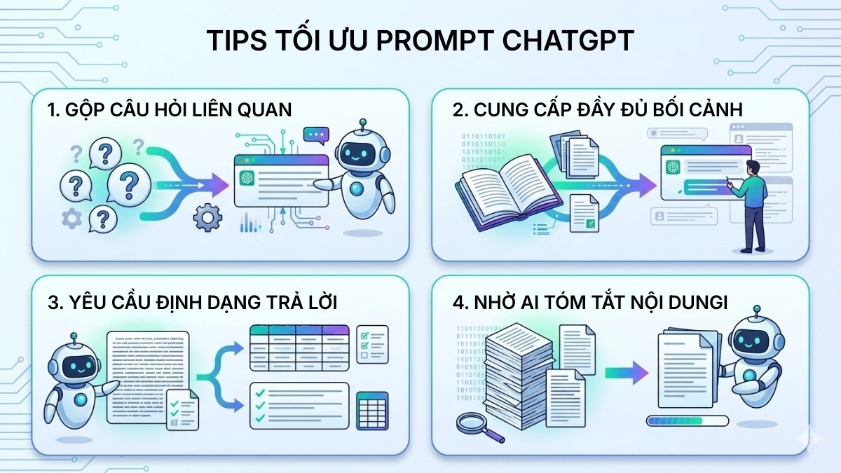 ChatGPT bị giới hạn tin nhắn - Cách tối ưu prompt để tiết kiệm hạn ngạch