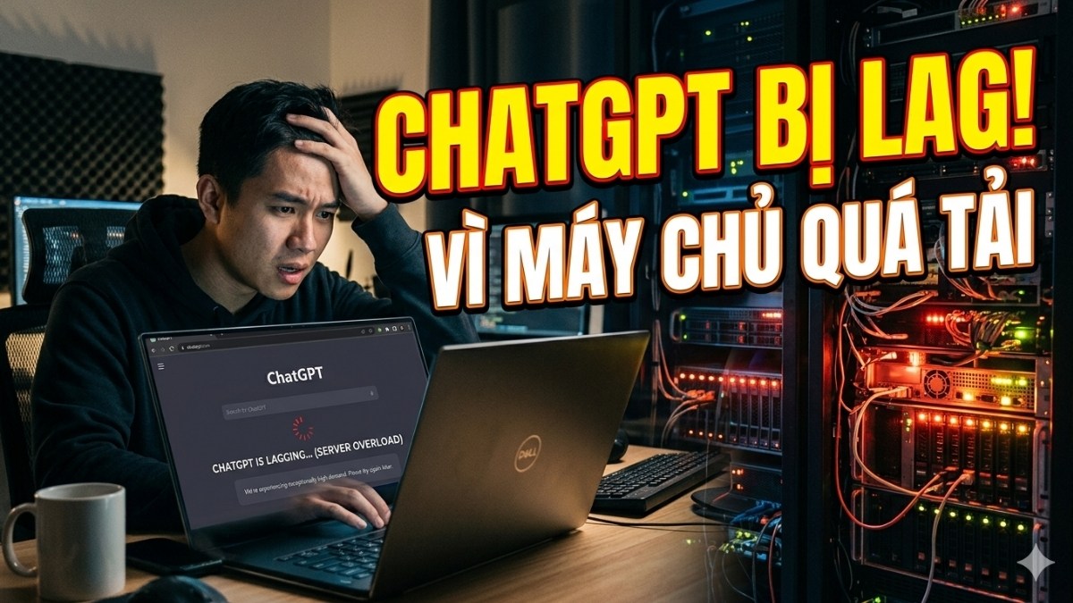 ChatGPT bị lag do truy cập tăng đột biến