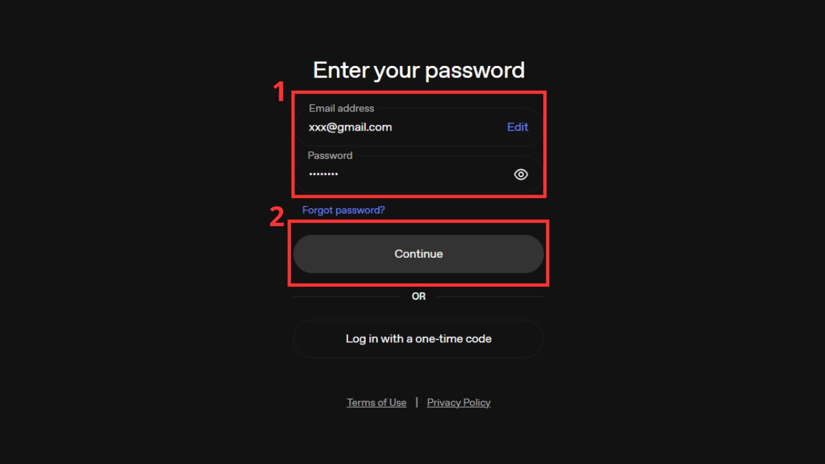 Cách đăng ký ChatGPT Business bước 1