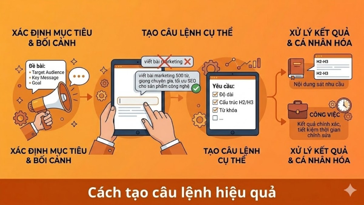 Cách tạo câu lệnh hiệu quả khi dùng ChatGPT Go