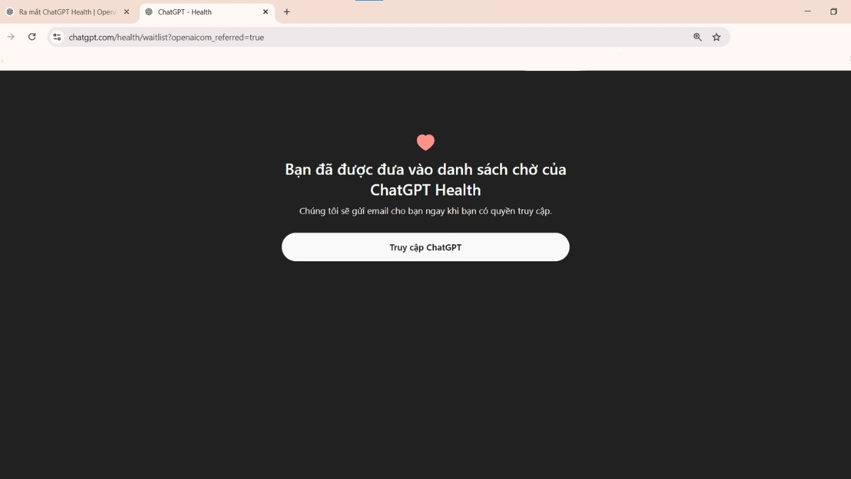 Cách đăng ký trải nghiệm ChatGPT Health bước 3