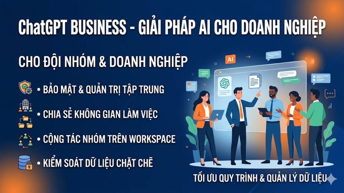 ChatGPT Plus vs Business - Giới thiệu ChatGPT Business