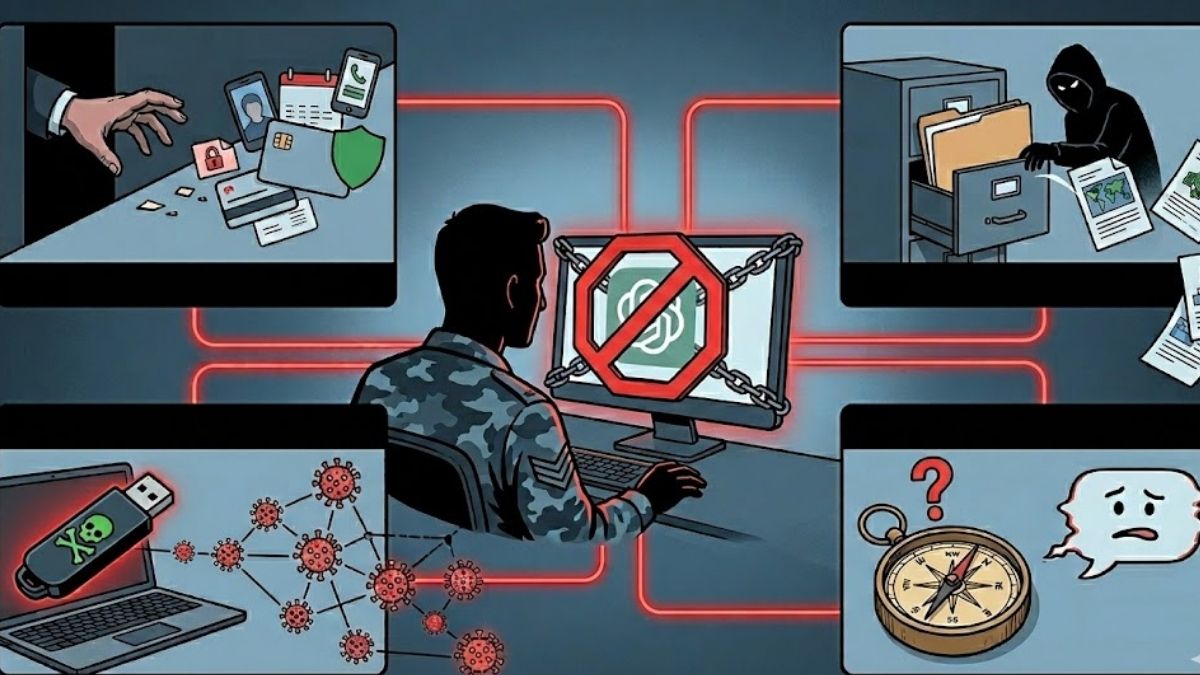 Rủi ro khi nhận tài khoản ChatGPT quân nhân từ nguồn lạ