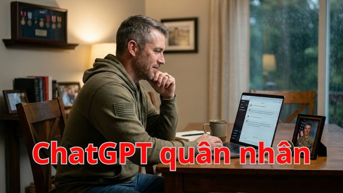 Điều kiện nhận ChatGPT quân nhâncựu chiến binh miễn phí 1 năm