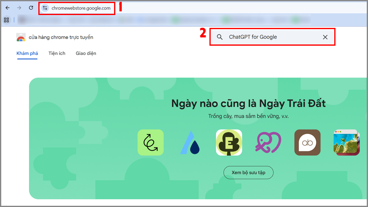 Cách làm ChatGPT vs Google hiển thị song song bước 1