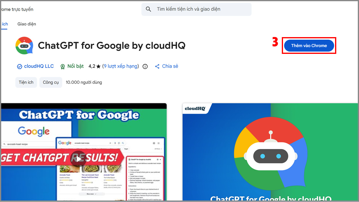 Cách làm ChatGPT vs Google hiển thị song song bước 2