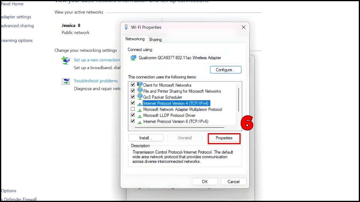 Chơi giả lập PUBG - Điều chỉnh DNS bước 6