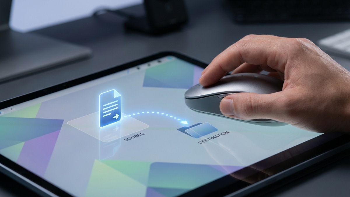 Chức năng của chuột máy tính - Kéo và thả