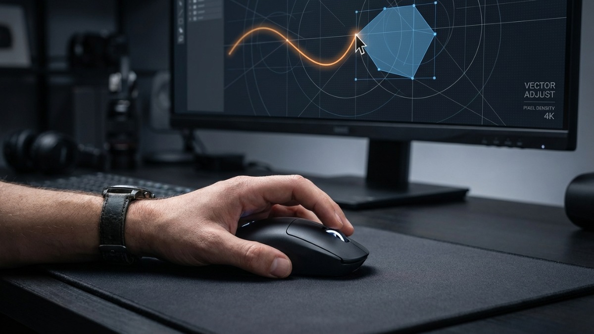 Chức năng của chuột máy tính trong thiết kế đồ họa