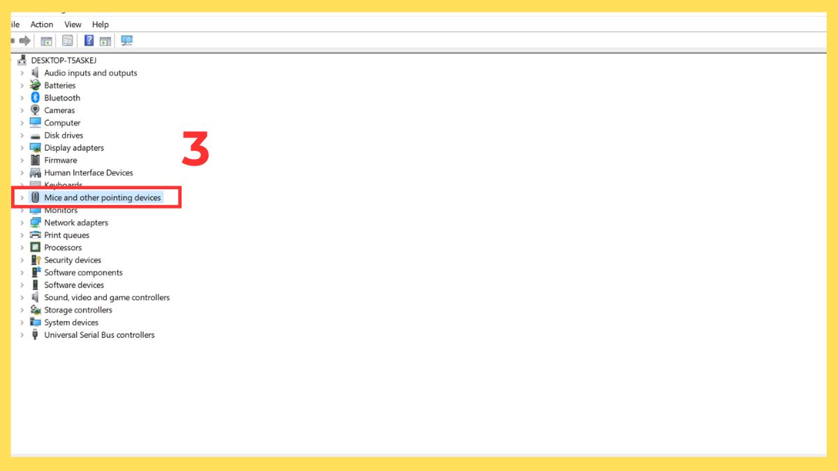 Cách sửa chuột bị double click - Gỡ và cài lại Driver chuột bước 2