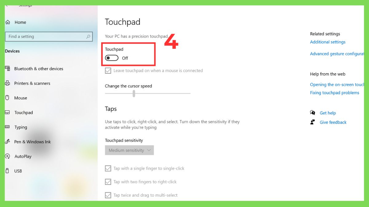 Cách sửa chuột bị double click - Tắt phần mềm điều khiển chuột bước 4