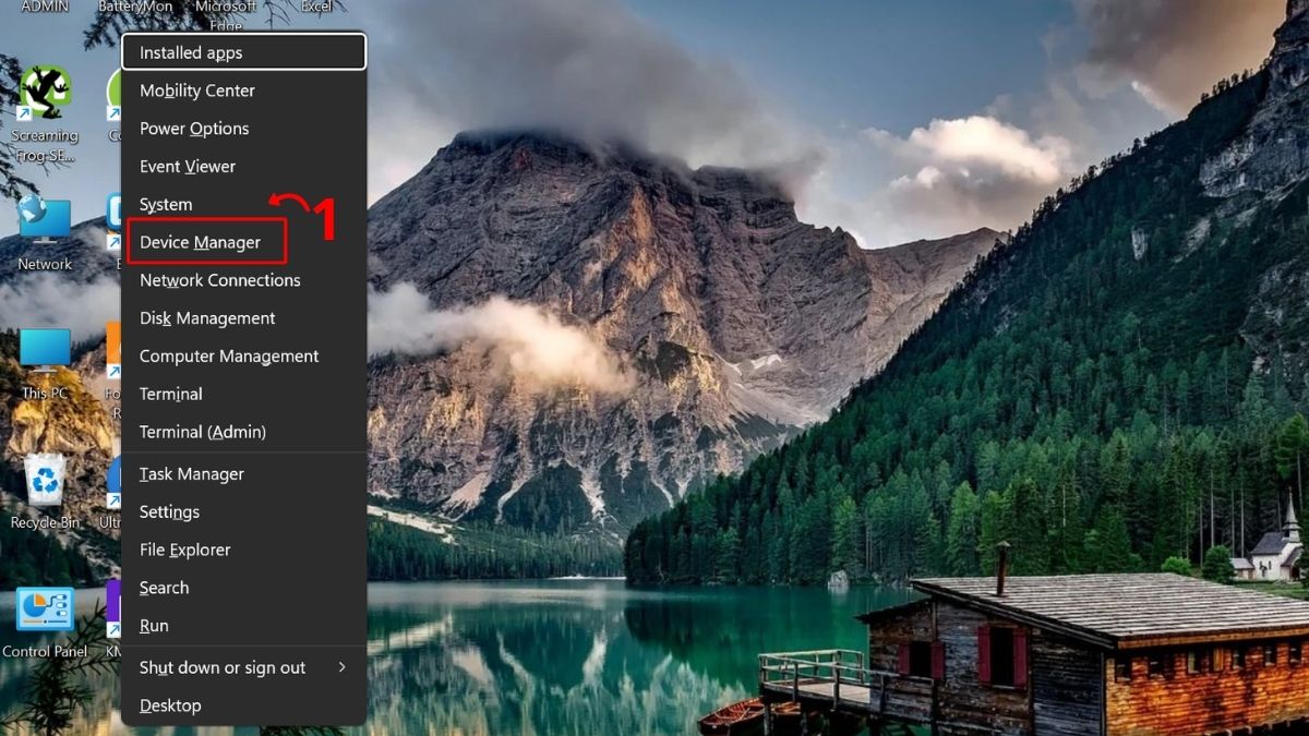 Khắc phục lỗi chuột bị giật lag Win 11 - Cập nhật Driver bước 1
